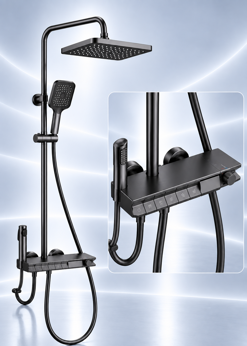COMET SHOWER SET